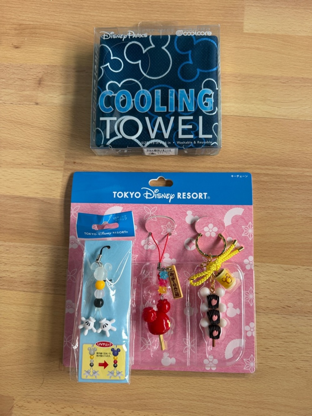 NWT Tokyo Disney keychains